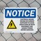 Signmission Electrical Hazard Voltage Or OSHA Notice Sign, Plastic, 10in W x 7in L, 2PK OS-2PACK-NS-P-710-L-11655 - alternate 5